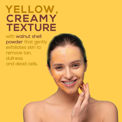 Joy Ubtan Tan Removal Face Wash With Turmeric, Saffron & Sandalwood | for All Skin Types 150ml x 2