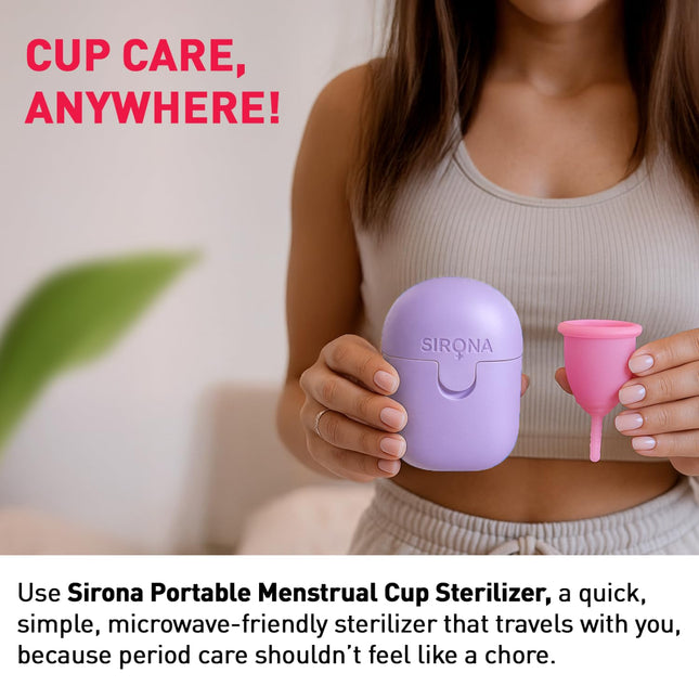 Sirona Portable Menstrual Cup Sterilizer - Pack of 1