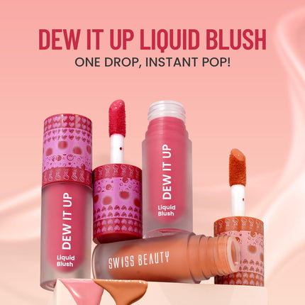 Swiss Beauty Dew It Up Liquid Blush -4ml