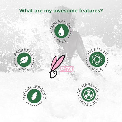 ST. D'VENCE Tea Tree Body Wash Shower Gel with Eucalyptus & Peppermint Oil for Women & Men- 500ml