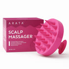 Arata Scalp Massager with Medical-Grade Silicone Bristles