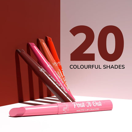 Mila Beauté Pout It Out Matte Lip Crayon-1.25g