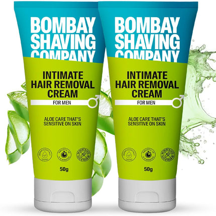 Bombay Shaving Company Intimate Hair Removal Cream 50g Pack of 2