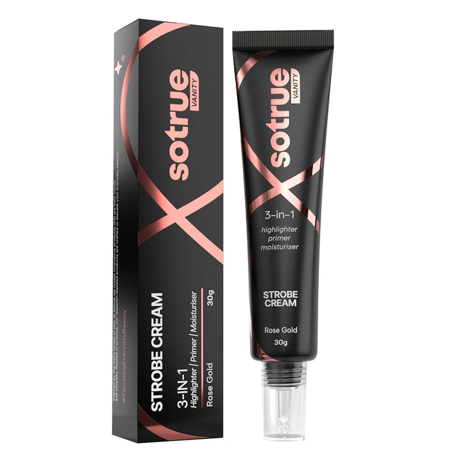 Sotrue Strobe Cream Rose Gold for Face Radiance-30g