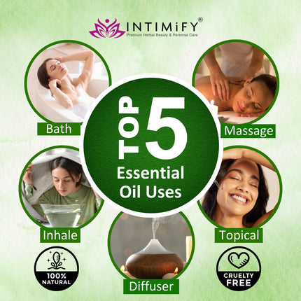 INTIMIFY Peppermint Oil, Peppermint Essential Oil-30ml