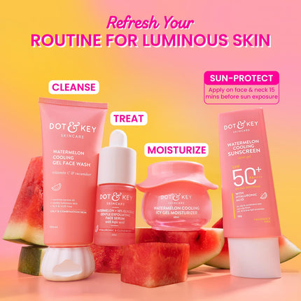 Dot & Key Watermelon Cooling Sunscreen In - Vivo Tested SPF 50+ PA++++-50gm