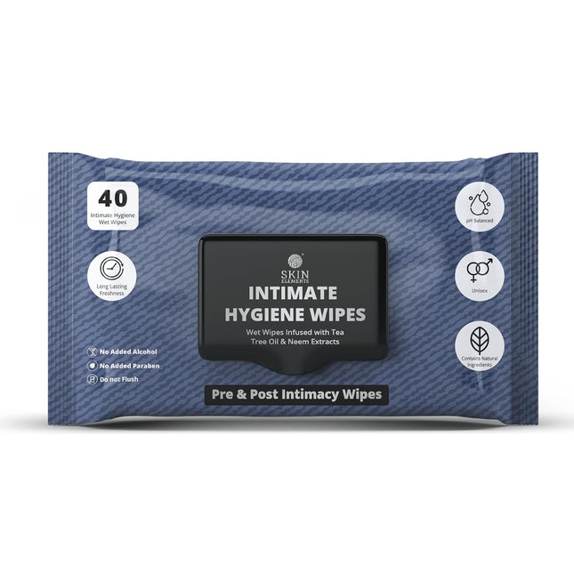Skin Elements Intimate Hygiene Wet Wipes | Unisex40 Intimate Hygiene Wet Wipes