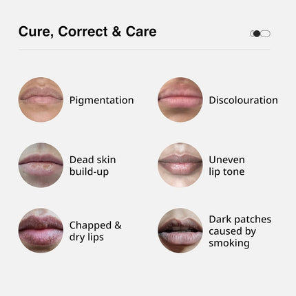 Cureskin Lip Scrub for Men and Women Pink, 7 g