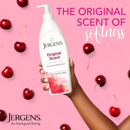 Jergens Original Scent Dry Skin Lotion, Body and Hand Moisturizer-400ML