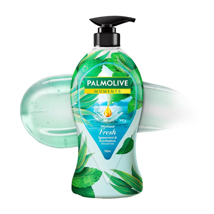 Palmolive Workout Fresh Body Wash, 750ml Shower Gel