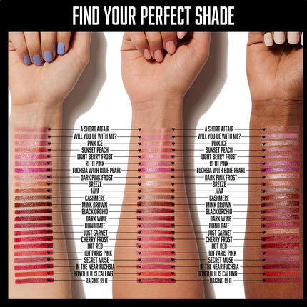 WET N WILD Silk Finish Lipstick - Fuchsia