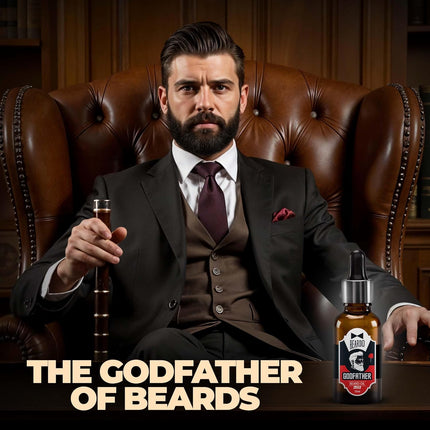 BEARDO Godfather Combo Beard Oil and Beard Wash Men