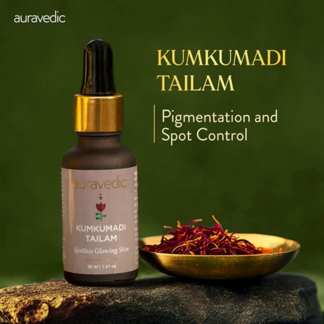 Auravedic Kumkumadi Tailam Face Oil 30 ml