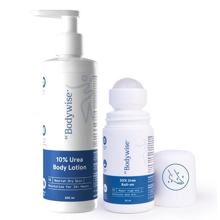 Be Bodywise Dry Skin & Heel Repair Roll On Kit