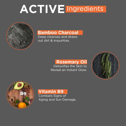Beardhood Activated Charcoal Peel Off Mask,100g