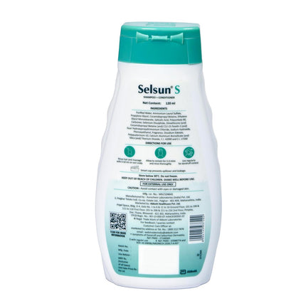 Selsun-S 2-in-1 Anti-Dandruff Shampoo + Conditioner 120ml