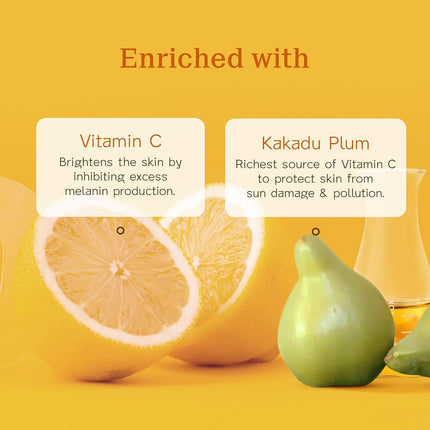 Arata 1% Vitamin C Daily Glow Body Wash For Soft & Even Toned Skin-300ML