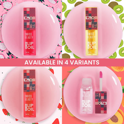 Swiss Beauty Dip Tint Lip Oil | Colour-Changing Lip Oil - 3ml