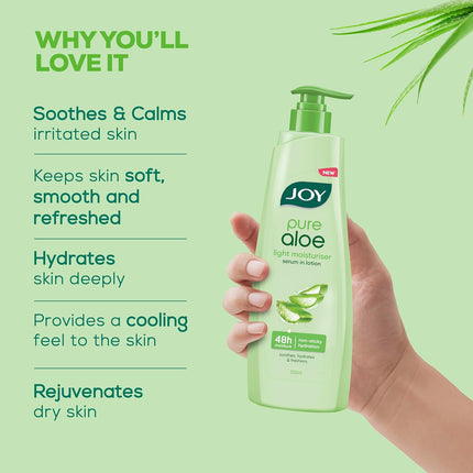 Joy Pure Aloe Light Moisturizing Body Lotion 500ml