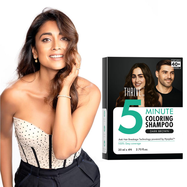 ThriveCo Hair Coloring Shampoo Pack of 4 x 20ml (80ml)