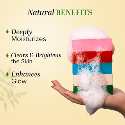 Khadi Natural Herbal Soap Gift Set -125g Pack of 10