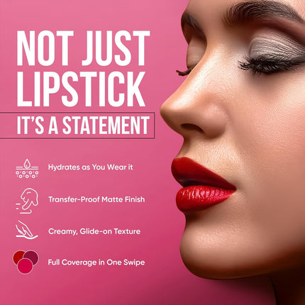 Colors Queen Color It All Long Lasting Crayon Lipstick -3.5g