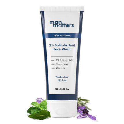 Man Matters Clear 2% Salicylic Acid Face Wash