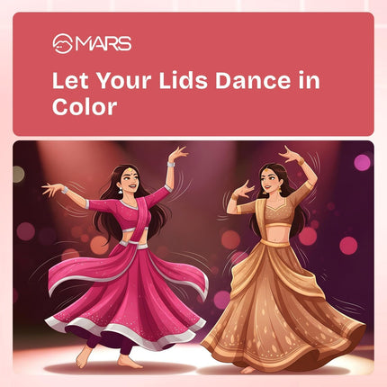 MARS 12 Shades Dance of Joy Eyeshadow Palette -13.2g