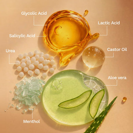 Furr Glycolic Acid & Salicylic Acid Peeling & Exfoliating Foot Mask