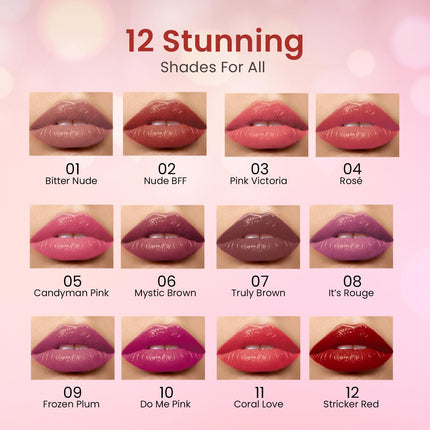 Swiss Beauty My Shine Creamy Lipstick with Vitamin E -1.5gm