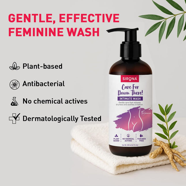 Sirona Natural Ph Balanced Intimate Wash-200 Ml