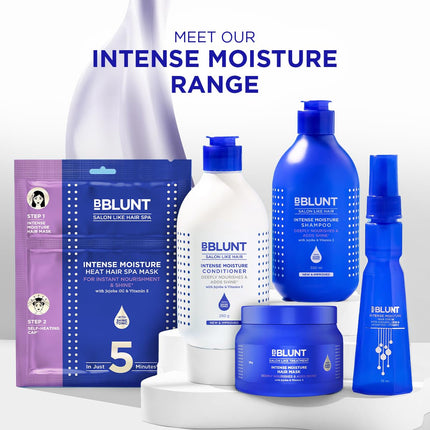 BBLUNT Intense Moisture Hair Serum with Vitamin E & Jojoba Oil- 70 ml