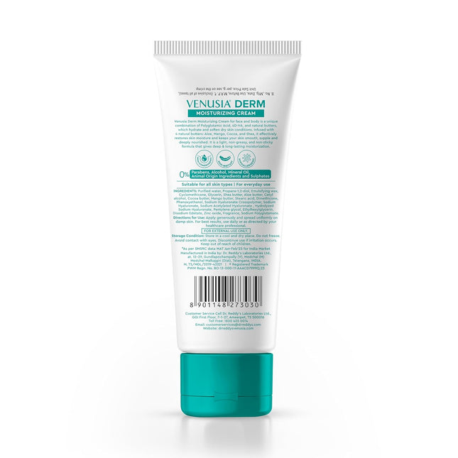 Dr. Reddy's Venusia Derm Moisturizing Cream -75 g