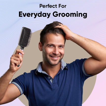 Vega Paddle Hair Brush with Cleaning Comb
