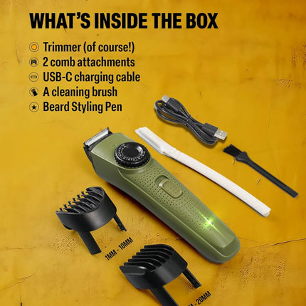 BOMBAY SHAVING COMPANY Flash Charging Men Beard Trimmer