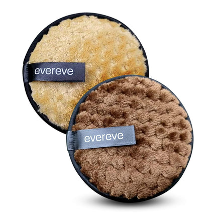 Evereve Multipurpose Double-Sided Round and Washable Makeup Remover Pads -Pack of 2