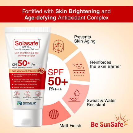 Regaliz Sunscreen SPF 50+ | Broad-Spectrum UVA & UVB Protection