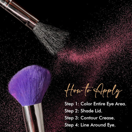 Colors Queen Moon Star 6 Color Glitter Eyeshadow Palette-15g