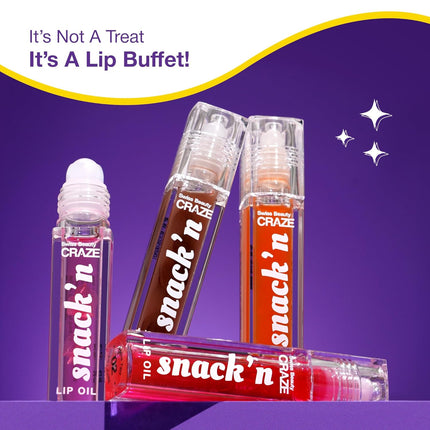 Swiss Beauty CRAZE Snack'n Nourishing Lip Oil-4.5ml