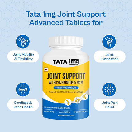 Tata 1mg Joint Support Advanced 60 Tablet