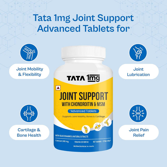 Tata 1mg Joint Support Advanced 60 Tablet