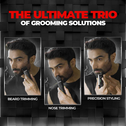 Beardo Ape-X Prime 3-in-1 Multipurpose Trimmer for Men