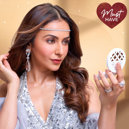 Just Herbs Oil Control Radiance Booster Age Defying Compact Powder -9g