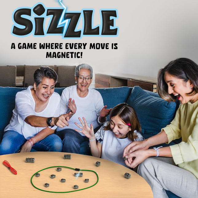 Skillmatics Sizzle - Classic Magnetic Attraction Toy, Strategy & Travel for Teens & Adults Ages 15+Game, Magnetic Toys & Games