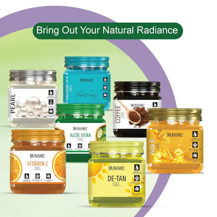 DR.RASHEL Aloe Vera Gel with natural Aloevera Extract Moisturize for Men & Women-380ML