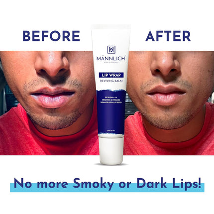 Mannlich Lip Balm For Men (10G) Lip Care With Spf 50 Pa++++