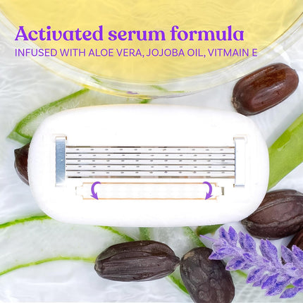 Bombae Rollplay Glow Body Razor with roller