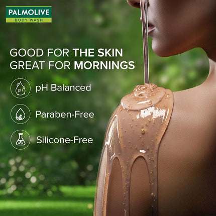 Palmolive Mindful Awake Body Wash, 750ml Shower Gel