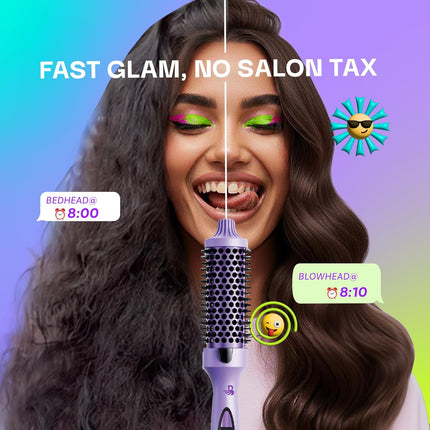 Bombae 3 in 1 Thermal Blowout Brush | 5 Heat Settings 130–210°C