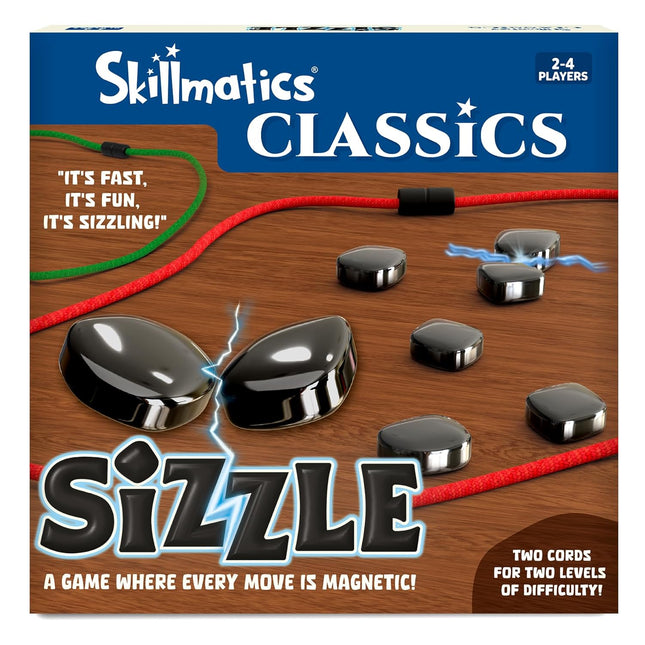 Skillmatics Sizzle - Classic Magnetic Attraction Toy, Strategy & Travel for Teens & Adults Ages 15+Game, Magnetic Toys & Games